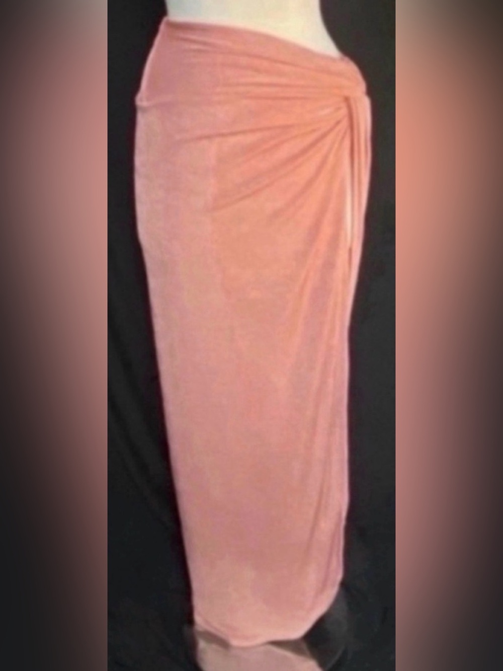 Women's Pink Maxi Skirt